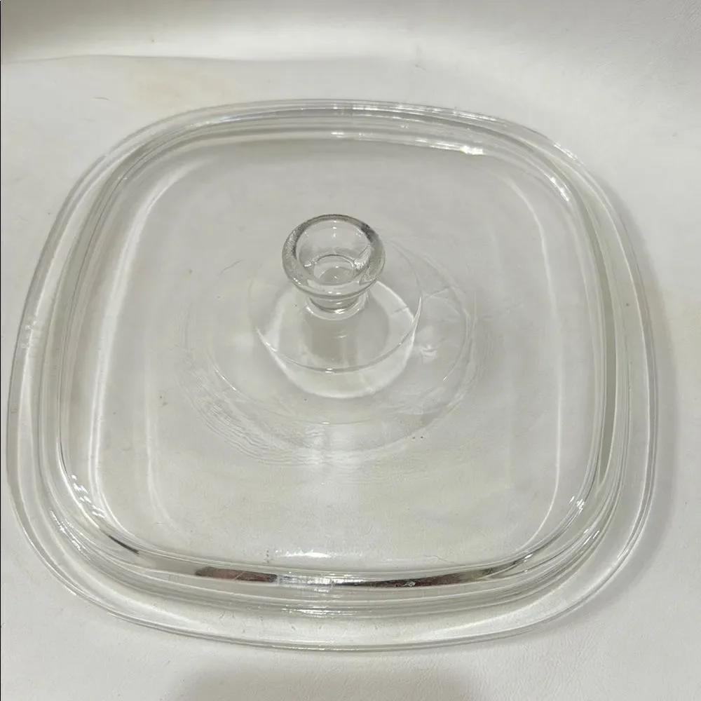 Corningware Blue Cornflower White Cookware Casserole Dish Lid 9 In P-9-b USA